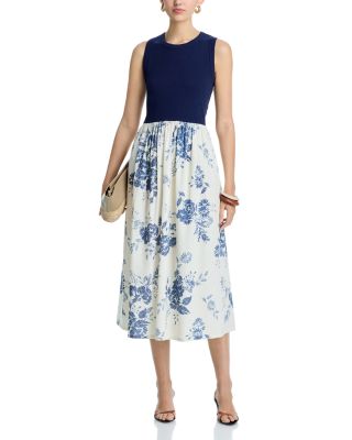 Round Neck Sleeveless Dress