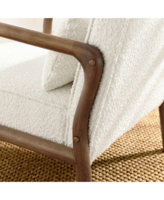  Charlie Boucle Upholstered Armchair