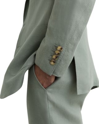 Atlantic Tailored Fit Linen Blazer
