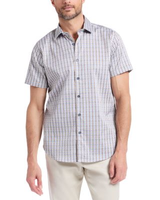 Abbotswell Printed Short Sleeve Woven Shirt