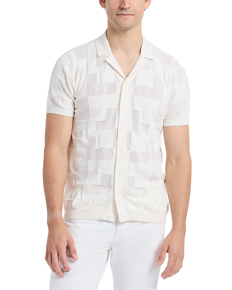 Robert Graham Drayford Short Sleeve Sweater