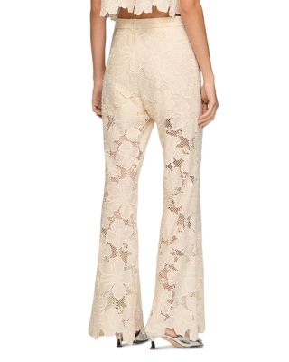 Amani Guipure Lace Trousers