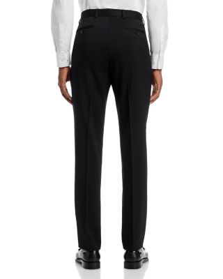 Stretch Wool Slim Fit Suit Pants