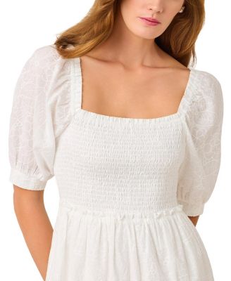  Hadly Short Sleeve Smocked Dress