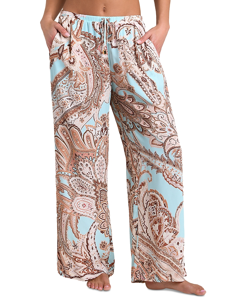 L'Agence Geraldine Traditional Paisley Cover Up Pants