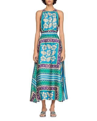 Floral Print Maxi Dress