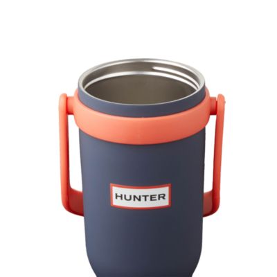 Hunter SwiftSip 40oz. Hydration Stainless Steel Screw Top Tumbler with Flip Carry Handle and Silicone Straw