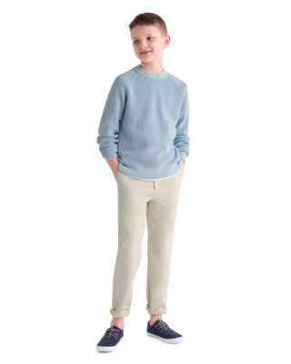 Boys' Garment Dyed Beach Waffle Crewneck Sweater - Little Kid