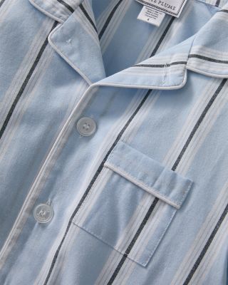 Unisex Coastal Striped Classic Pajama Set - Baby, Little Kid, Big Kid