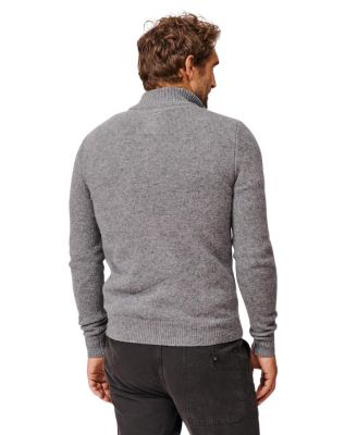  Pepper Lambswool Zip Neck Sweater