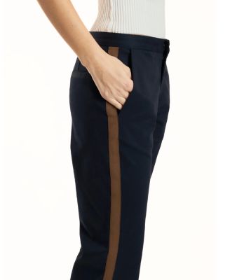  Cotton Cropped Flared Pants