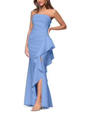 Scuba Strapless Gown - Exclusive