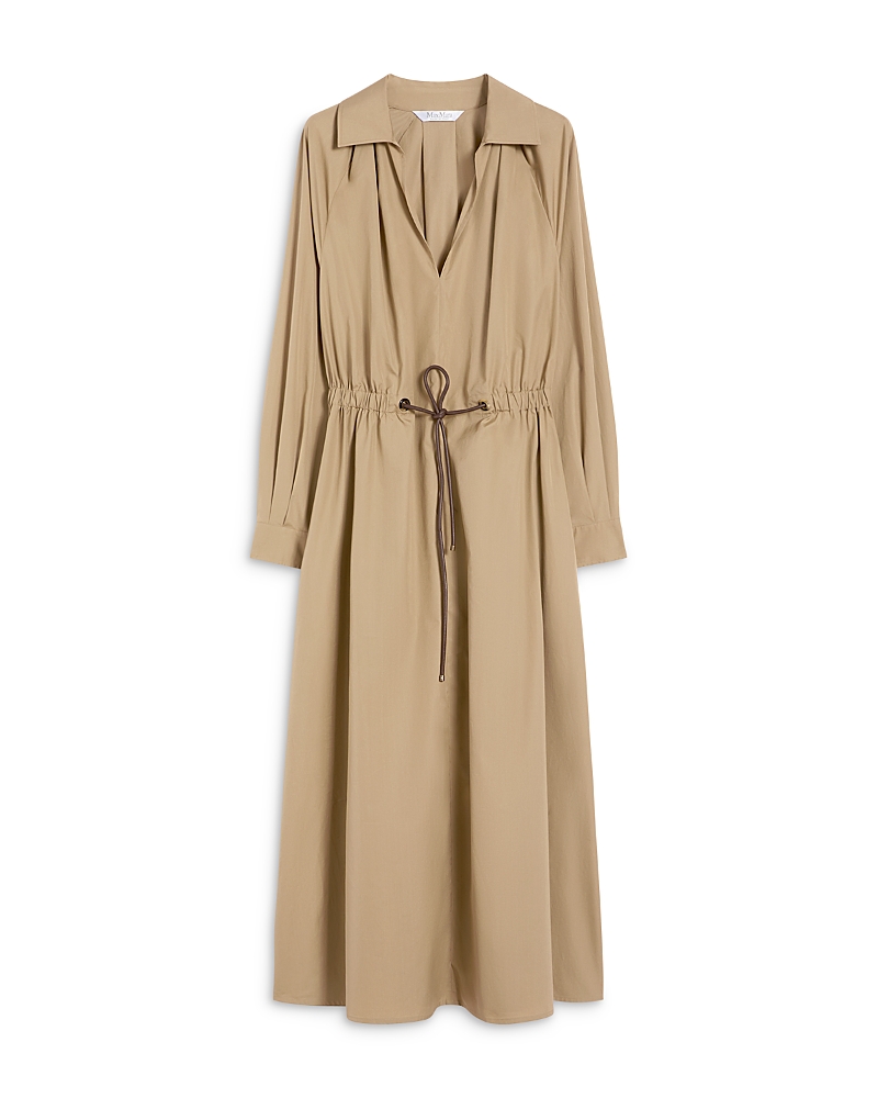 Max Mara Mxmpedaggi Drawstring Shirt Dress