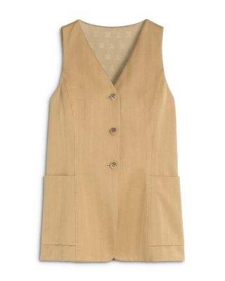 Mxmfalla Semi Fitted Single Breasted Gilet