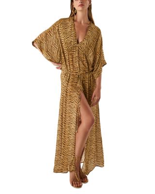 ViX + Rosie Huntington-Whiteley Megan Long Dress Cover Up