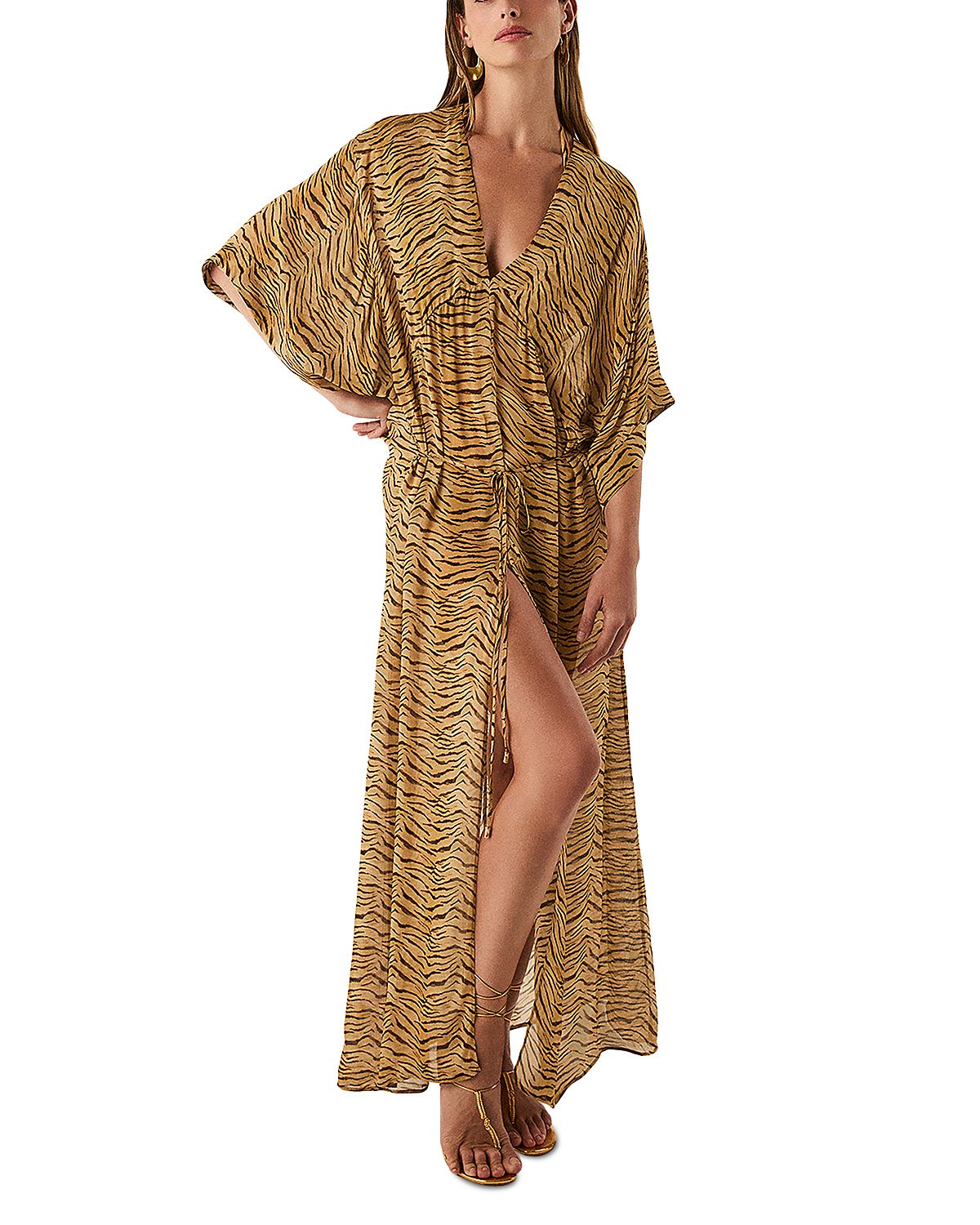 ViX Paula Hermanny ViX + Rosie Huntington-Whiteley Megan Long Dress Cover Up