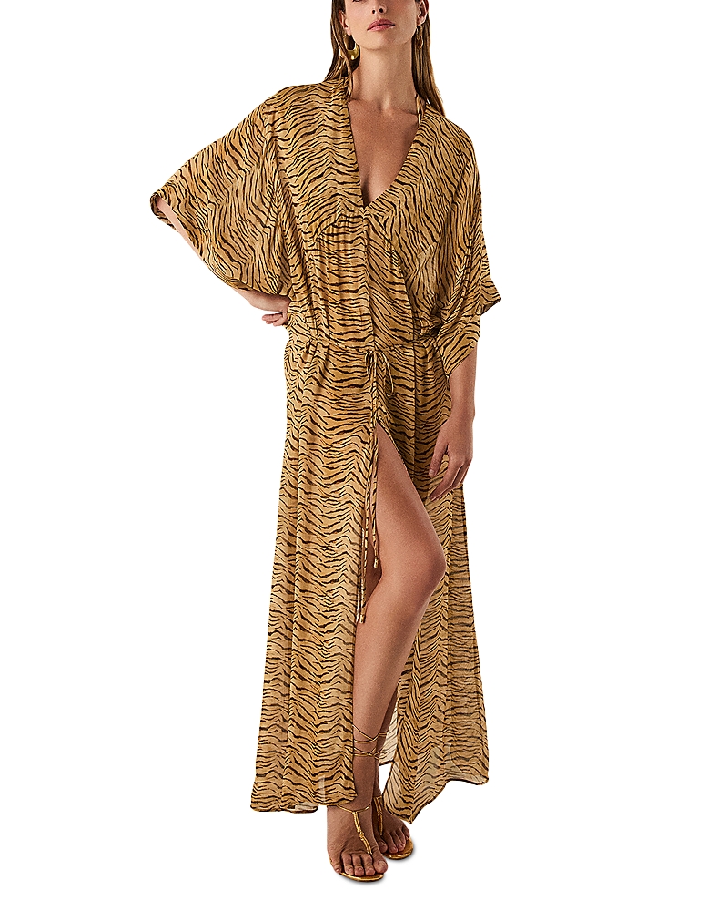 ViX Paula Hermanny ViX + Rosie Huntington-Whiteley Megan Long Dress Cover Up