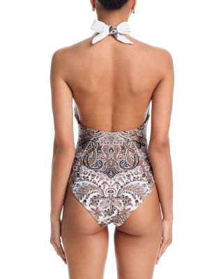 Elise Halter One Piece Swimsuit