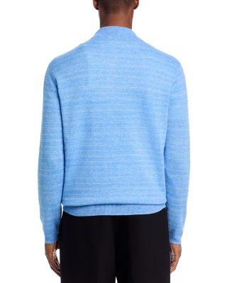 Saratoga Striped Quarter Zip Sweater