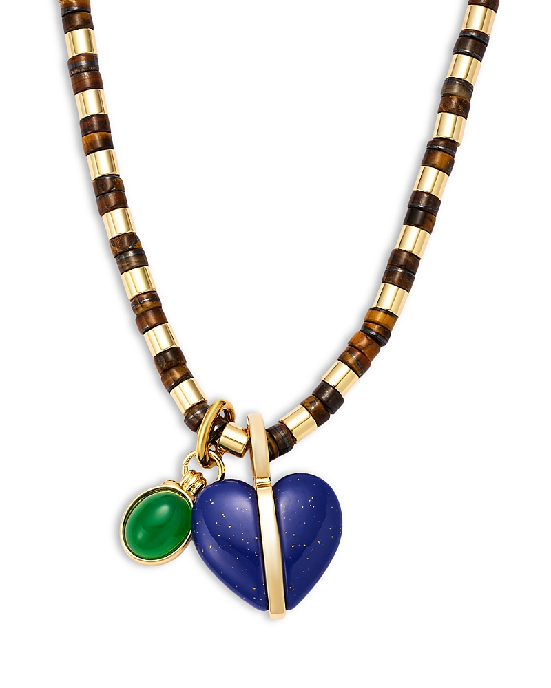 Roxanne Assoulin Semi Precious Heishi Necklace, 17