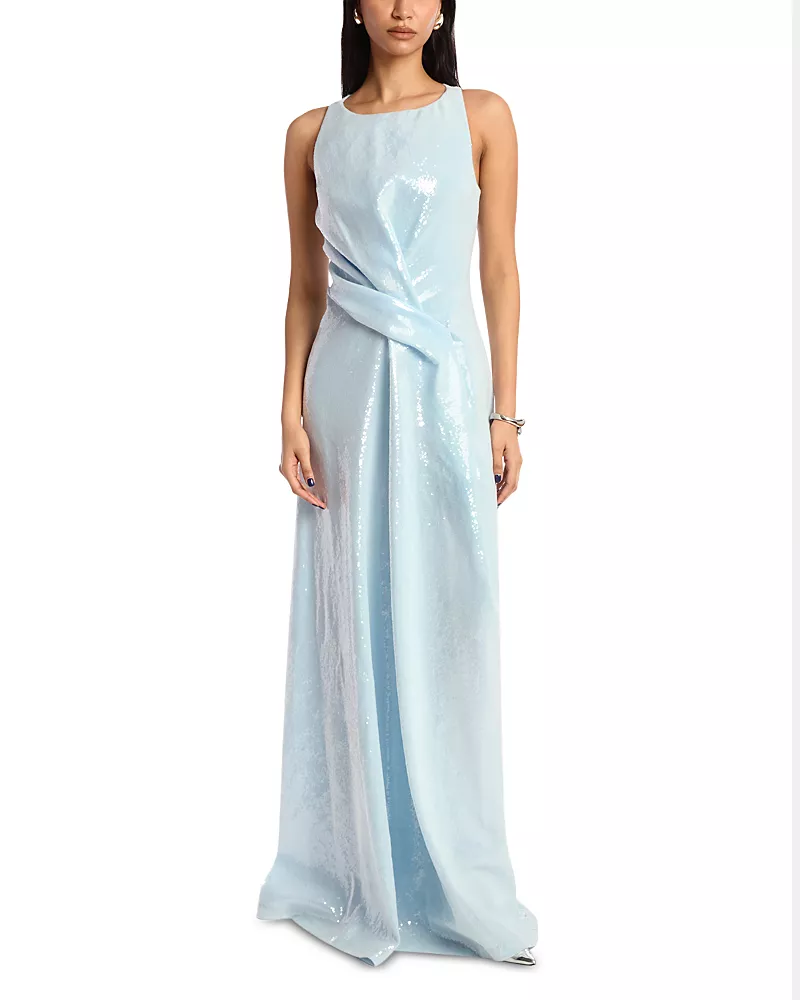 Kate Barton Kate Sequinned Maxi Dress