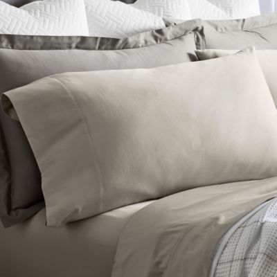 Percale Hemmed Sheet Set, Queen