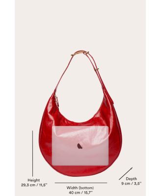 Moon Leather Hobo Bag 