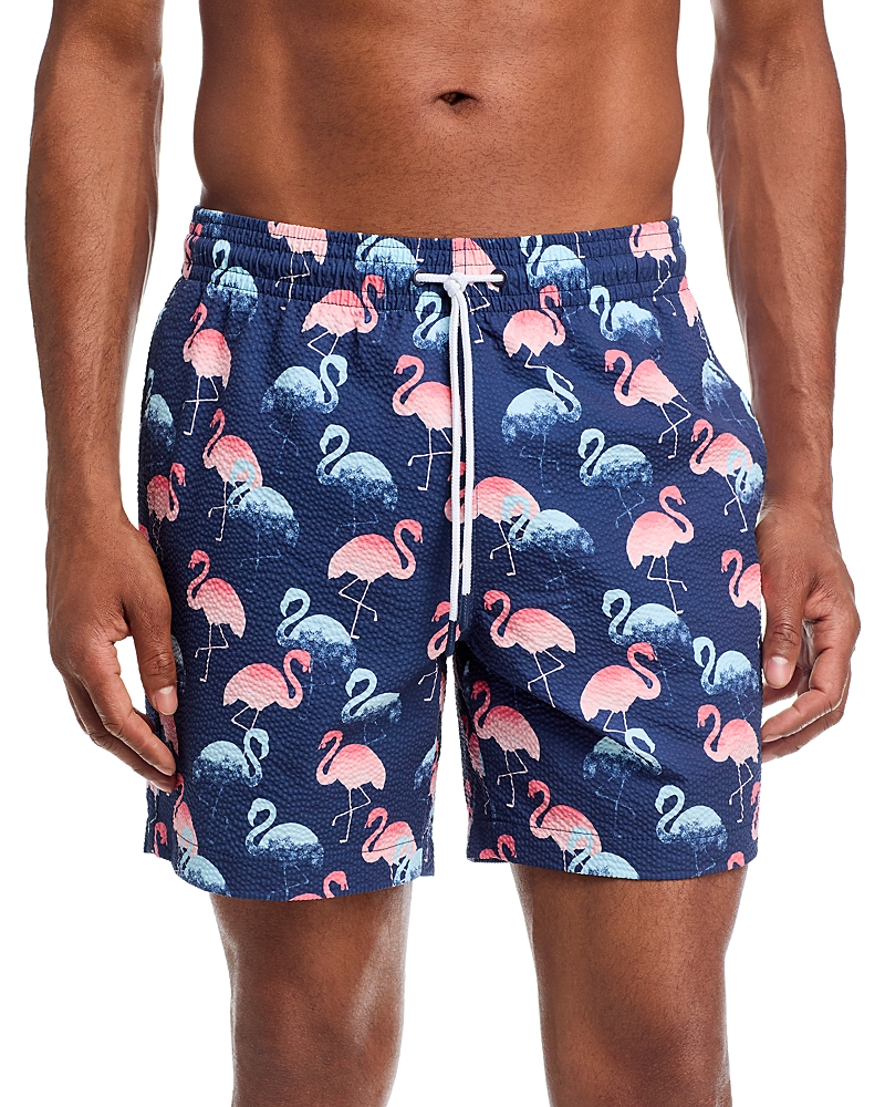 Trunks Surf & Swim Co. Sano Flamingo Flock 6.5 Swim Trunks