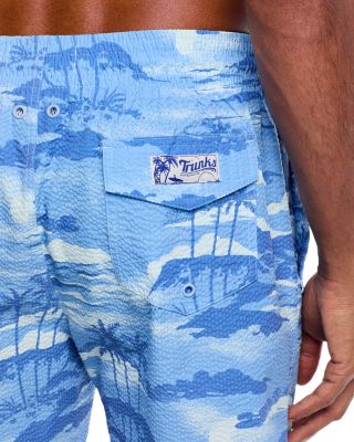 Sano Tropical Landscape 6.5" Swim Trunks