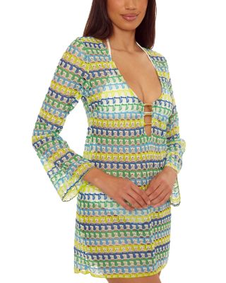 Utopia Crochet Tunic Swim Cover-Up