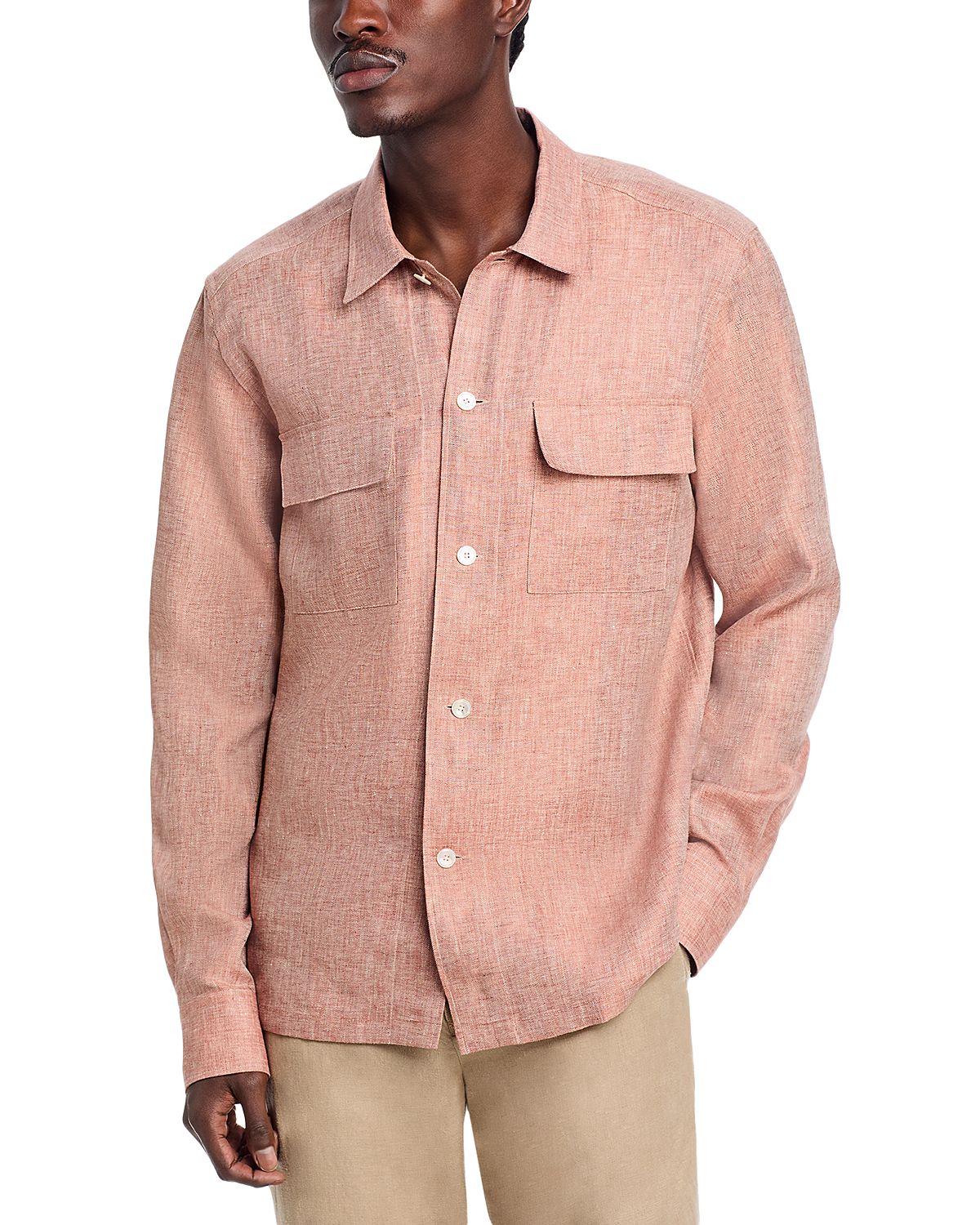 Boss x Camel L-Josh Regular Fit Overshirt