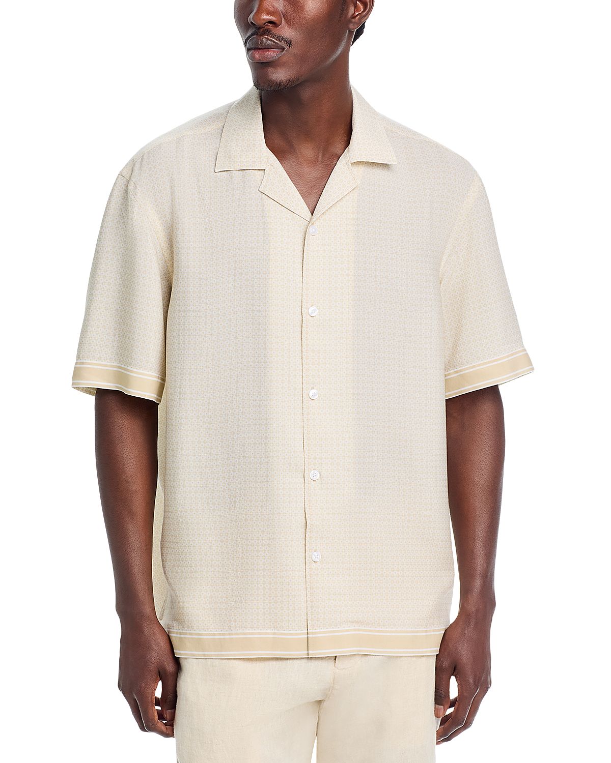 Boss C-Lars Camp Collar Casual Button Shirt