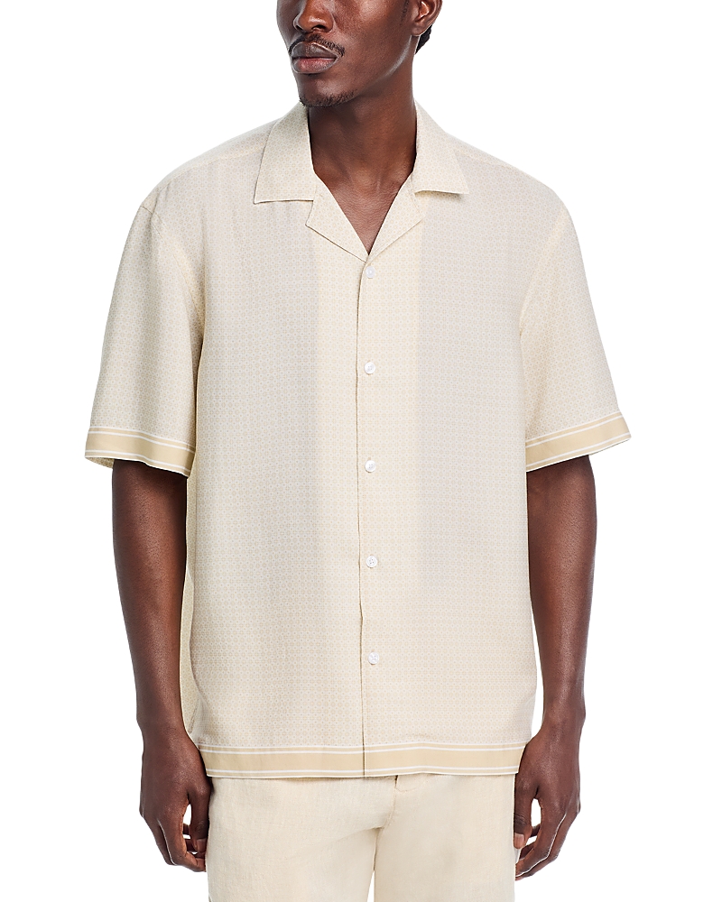 Boss C-Lars Camp Collar Casual Button Shirt