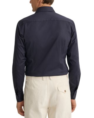 Slim Fit Solid Signature Twill Shirt