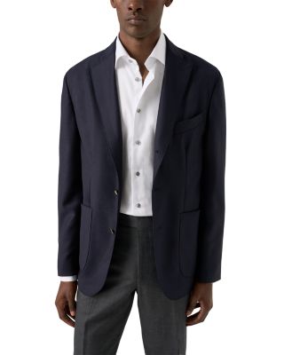 Slim Fit Grey Details Signature Twill Shirt