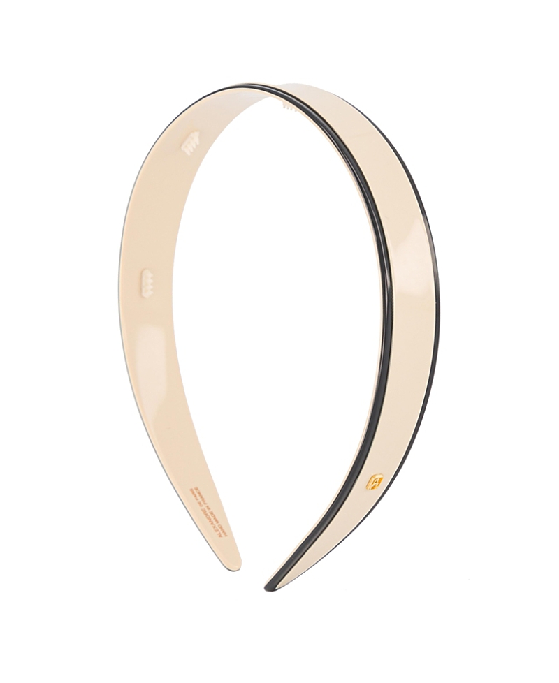 Alexandre De Paris Saint Honore Acetate Headband In Sand