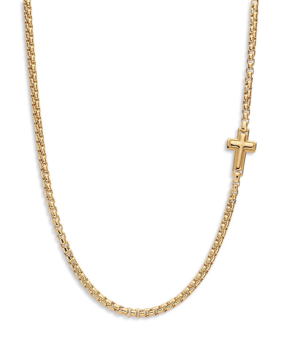 David Yurman Cross Station Necklace