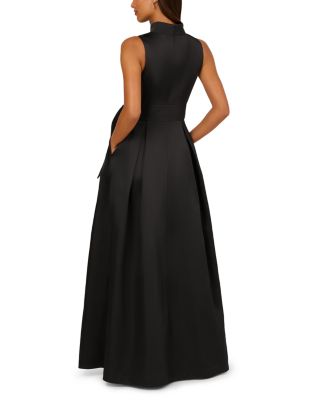 Mikado Tie Front Dress
