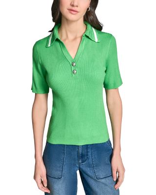 Crochet Johnny Collar Sweater