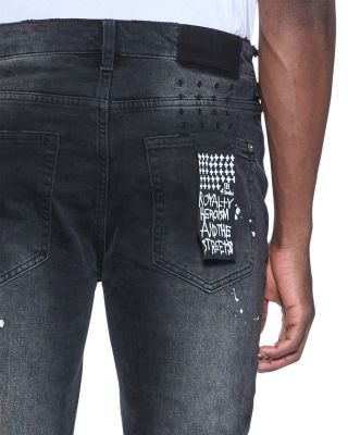 Van Winkle Skinny Fit Jeans in Powder Gray