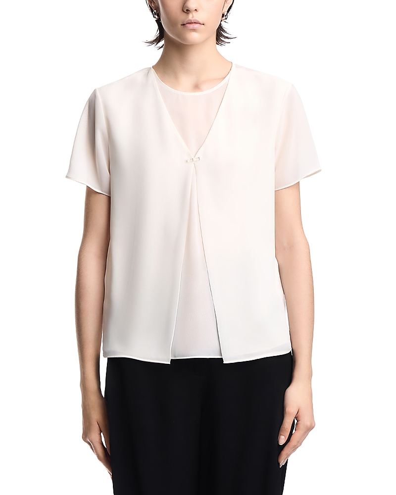 Emporio Armani Georgette Top