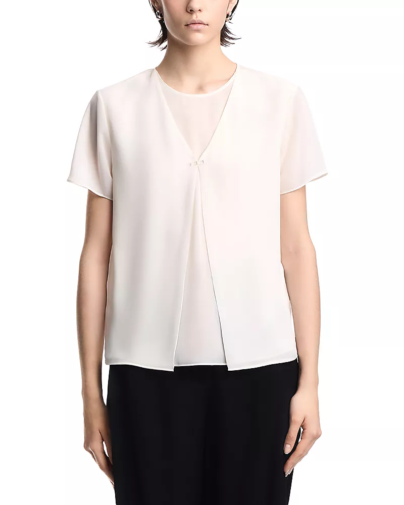 Emporio Armani Georgette Top