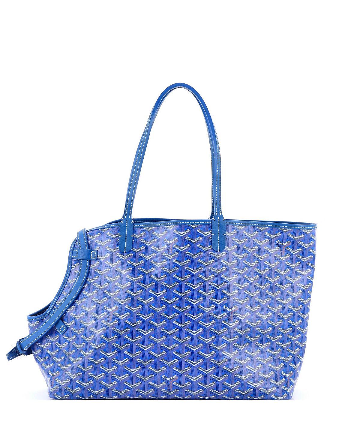 Pre-Owned Goyard Chien Gris Pet Carrier Tote Coated Canvas