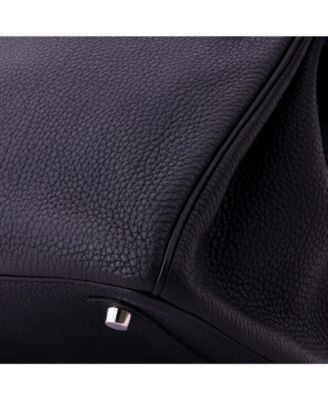 Birkin 30 Handbag Black Togo with Palladium Hardware