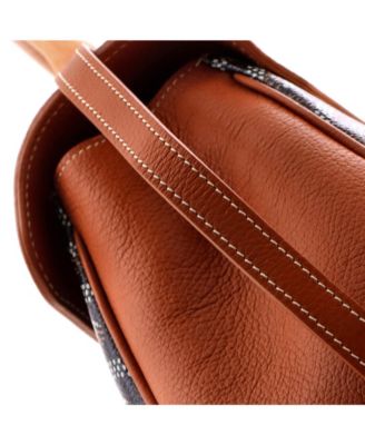  Mini Saigon Top Handle Bag Coated Canvas with Leather