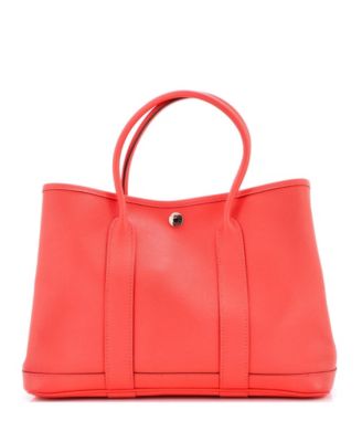 30 Garden Party Tote Leather