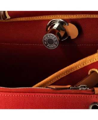 31 Herbag Zip Leather and Toile