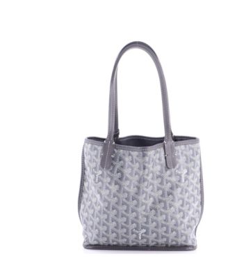  Mini Anjou Reversible Tote Coated Canvas