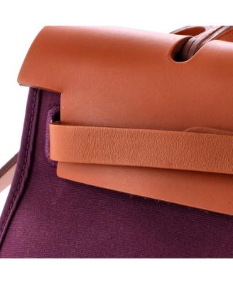 31 Herbag Zip Leather and Toile