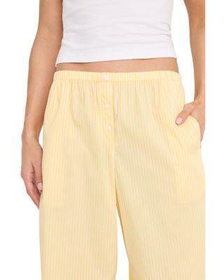 Poplin Pull On Pants